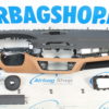 Airbag kit – Cruscotto M nero/marrone cucitura HUD BMW 7 SERIE G11 G12 (2015-....) - immagine 2