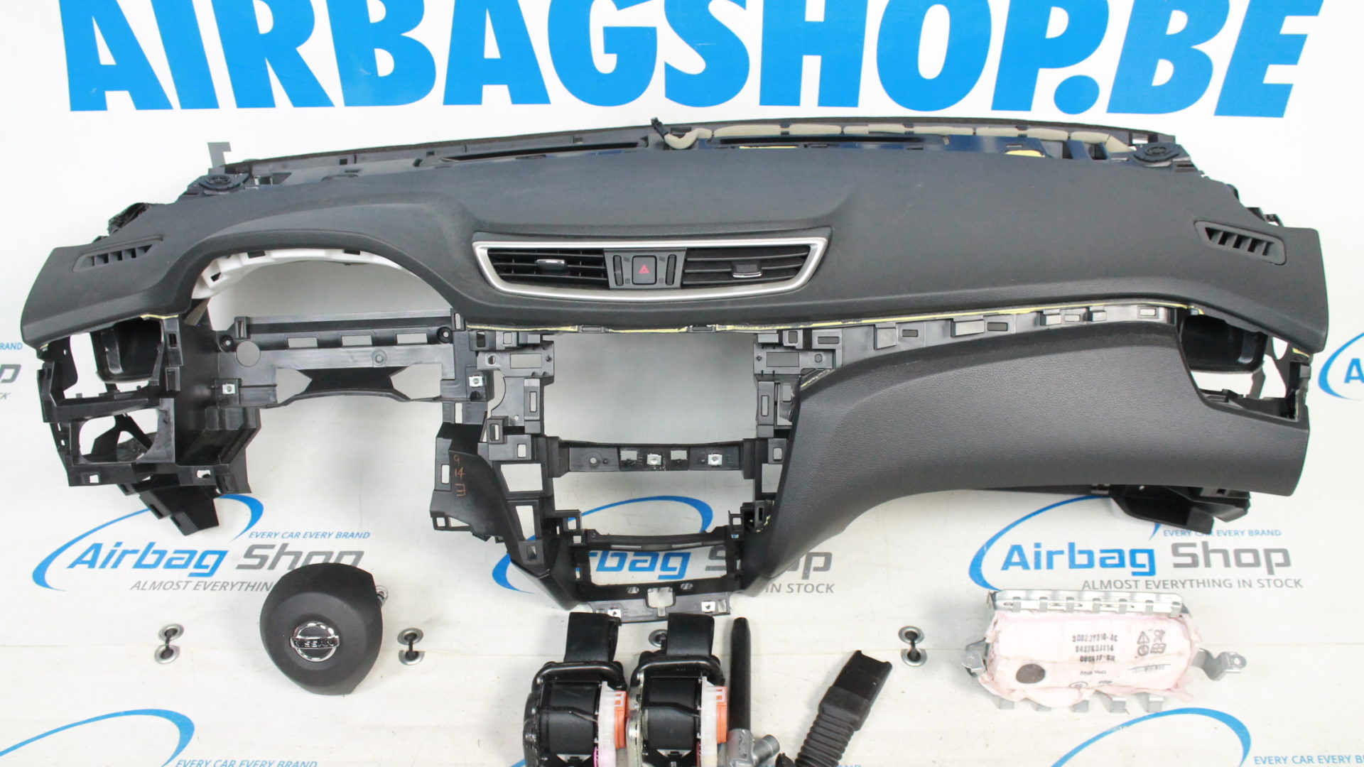 Airbag set Dashboard Nissan Qashqai (2013....) Airbag.eu