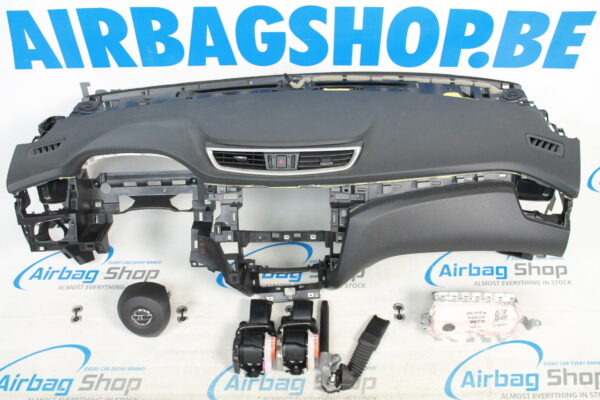 Airbag set – Dashboard Nissan Qashqai facelift (2013-heden) nis1756a