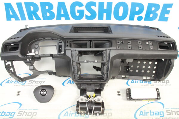 Airbag set - Dashboard zwart Volkswagen Caddy (2015-2020)