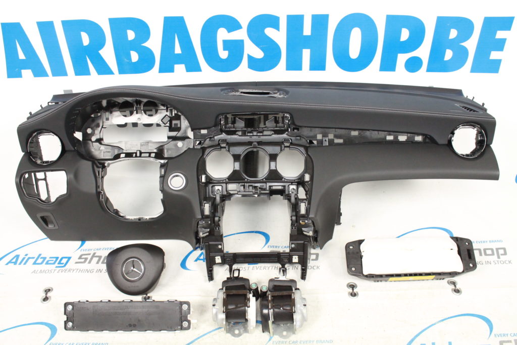 Airbag set Dashboard with stitches Mercedes GLC W253 (2016