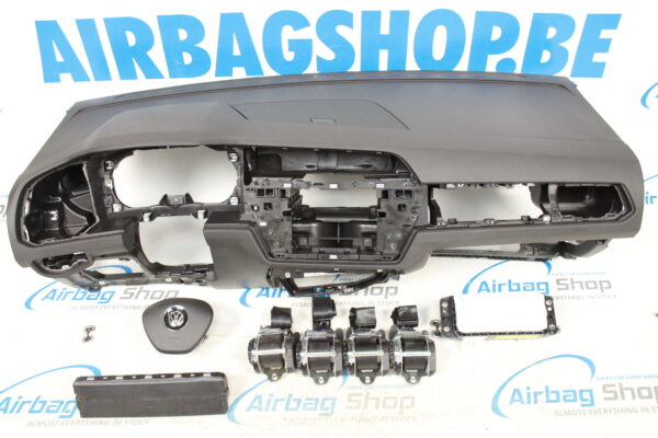 Airbag set - Dashboard black Volkswagen Touran (2015-....)