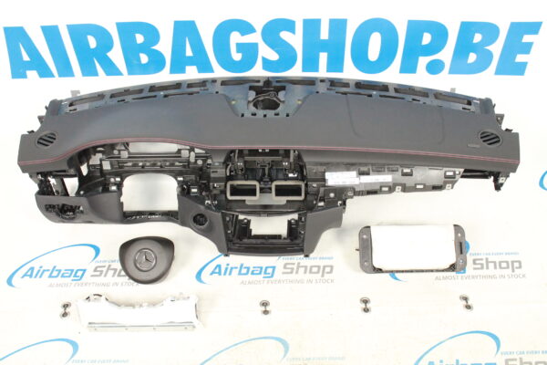 Airbag set - Dashboard met rood stiksel Mercedes CLS klasse W218 (2010-2018)