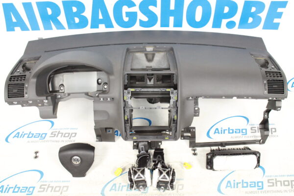 Airbag set - Dashboard black Volkswagen Touran (2003-2008)