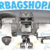 Airbag kit Tableau de bord noir Volkswagen Touran (2003-2008) – Image 2