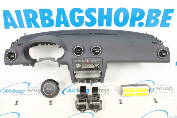 Airbag set - Dashboard blauw Audi A3 8P (2005-2012)