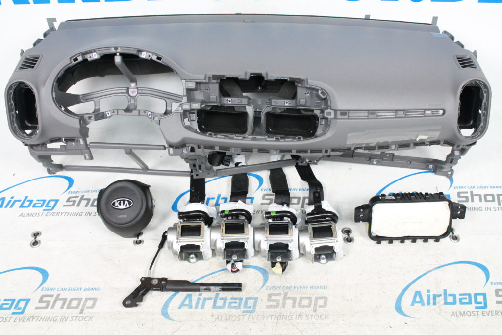 Airbag set Dashboard grey Kia Picanto (2017....) Airbag Shop