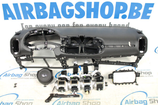 Airbag kit - Cruscotto nero Kia Picanto (2017-....)