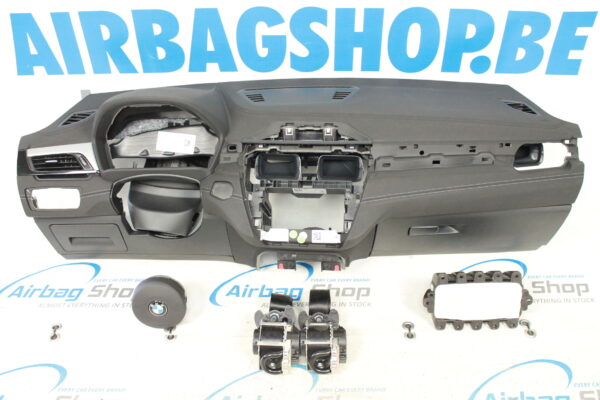 Airbag kit - Cruscotto nero grigio cucitura con speaker BMW X2 F39 (2017-....)