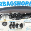 Airbag set - Dashboard brown leather with brown stitches Toyota C-HR (2016-....) - Image 2