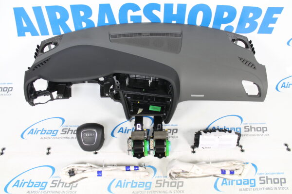 Airbag kit - Tableau de bord gris avec toit airbags Audi A5 (2007-2016)