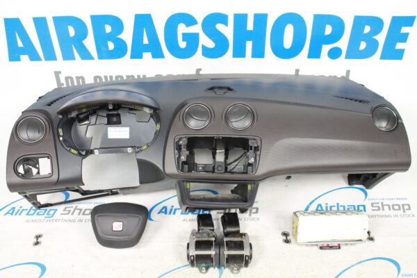 Airbag set - Dashboard black/brown with navi Seat Ibiza (6J) (2008-2015)