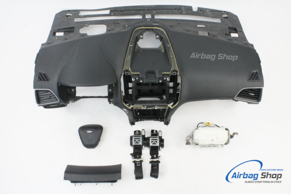 Airbag kit – Cruscotto Start/Stop nero Ford Galaxy S-max (2015- …)