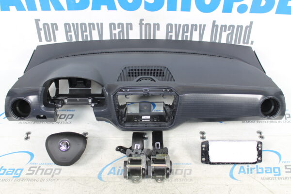 Airbag kit - Cruscotto carbonio Skoda Citigo facelift (2016-....)