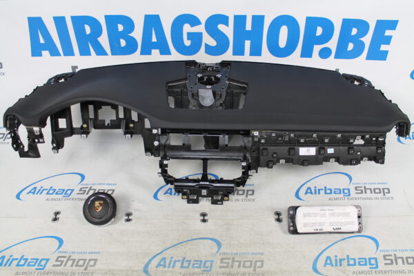 Airbag set - Dashboard black Porsche Cayenne (2017-....)