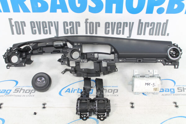 Airbag set - Dashboard black Mazda MX-5 (2015-....)