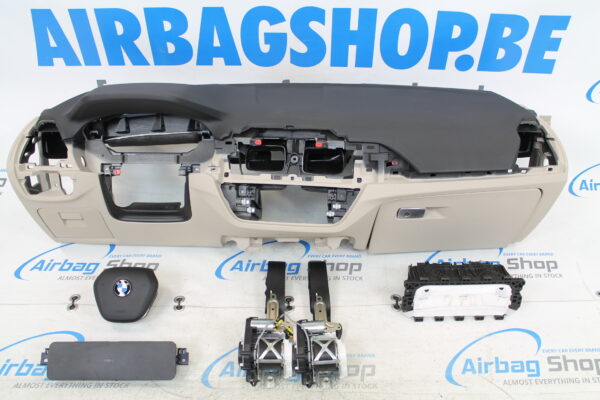 Airbag kit - Cruscotto nero/beige HUD BMW X3 G01 (2018-....)