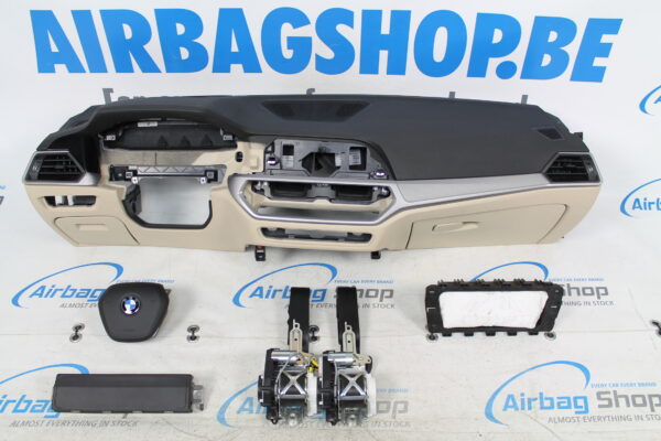 Airbag kit - Cruscotto nero/beige HUD speaker BMW 3 serie G20 (2019-....)