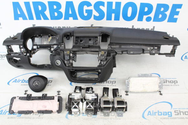 Airbag set - Dashboard black Mercedes GLE klasse (2015-....)