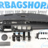 Airbag set - Dashboard zwart HUD wit stiksel Mercedes A klasse W177 (2018-heden) - Afbeelding 2