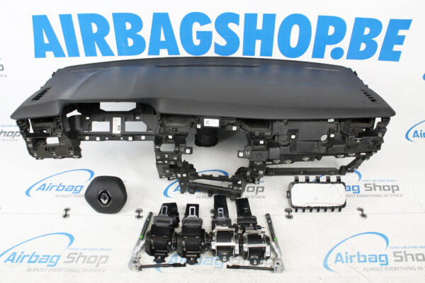Airbag set - Dashboard zwart Renault Clio (2019-heden)