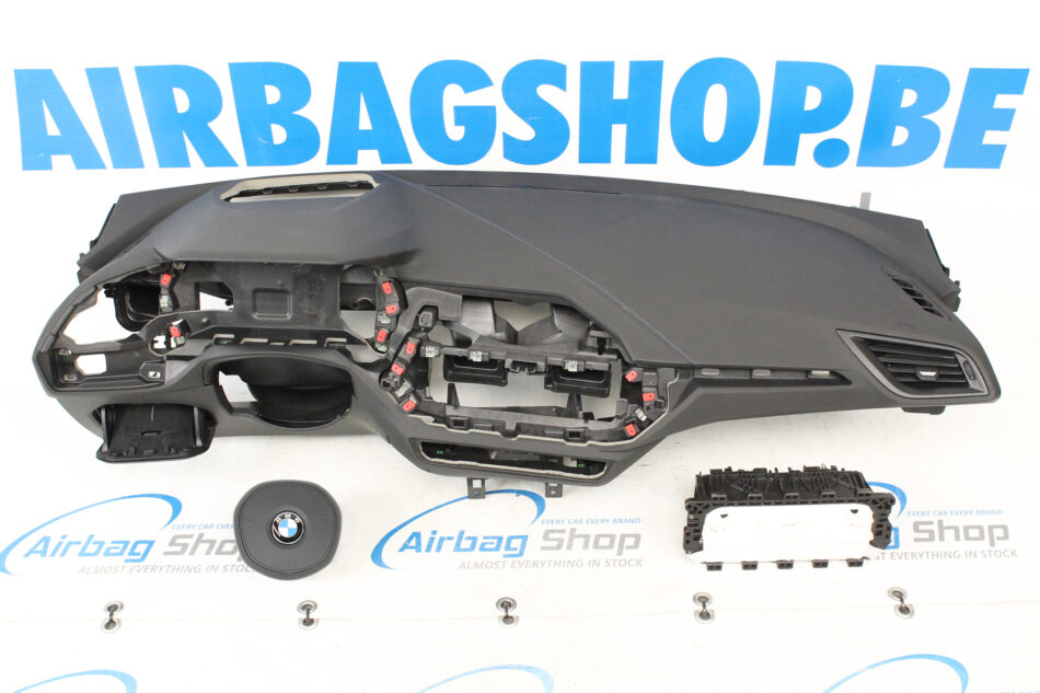 Airbag set – Dashboard M HUD blauwe stiksels BMW 1 serie F40 (2019-heden) bmw2960