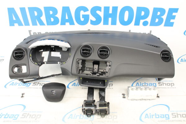 Airbag set - Dashboard black/dark gray Seat Ibiza 6J facelift (2015-2017)