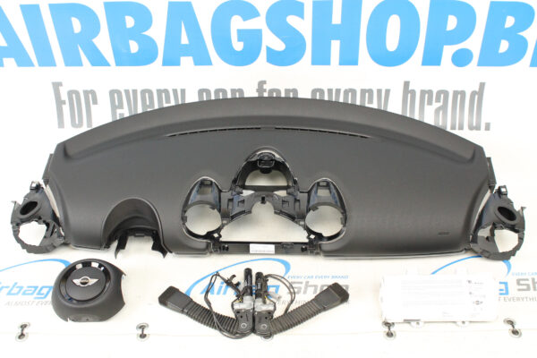 Airbag set - Dashboard black gloss panel Mini Countryman R60 (2010-2016)