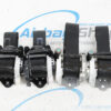 Airbag set - Dashboard black HUD white stitches Mercedes CLA klasse C118 (2019-....) - Image 9