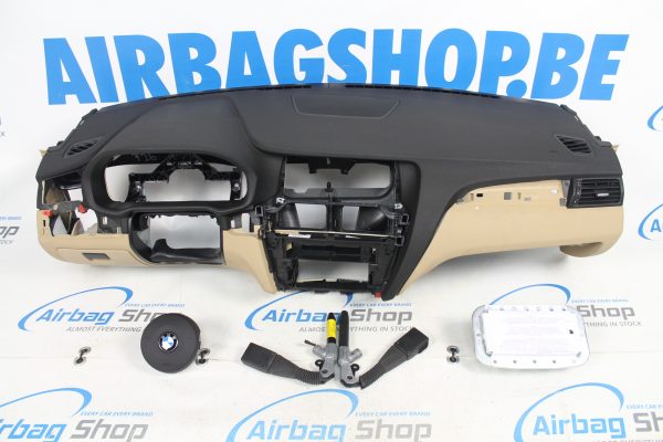 Airbag set - Dashboard zwart/beige speaker BMW X4 F26 (2014-2018)