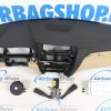 Airbag kit - Cruscotto nero/beige speaker BMW X4 F26 (2014-2018) - immagine 2