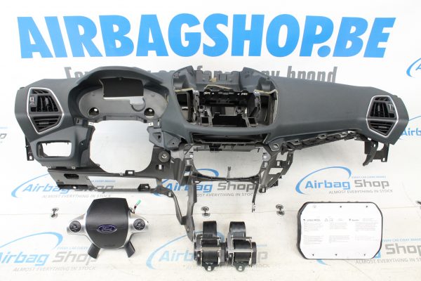 Airbag kit - Cruscotto grigio scuro Ford C-max (2010-2019)