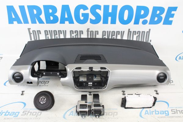 Airbag set - Dashboard zwart/zilver Volkswagen Up (2012-2016)