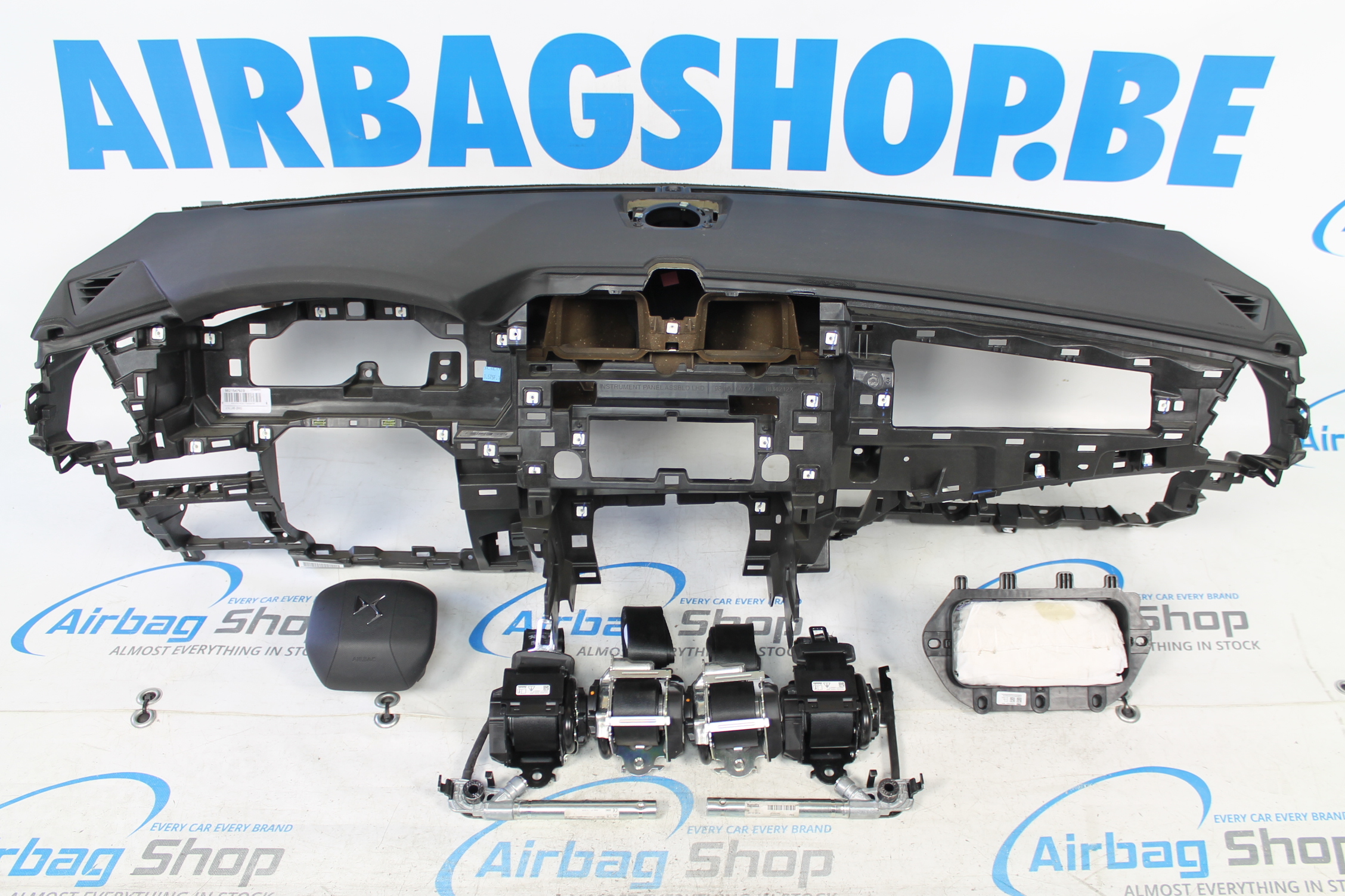 Airbag set - Dashboard Citroen DS7 Crossback (2017-.)