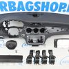 Airbag kit - Tableau de bord avec couture blanc Mercedes CLA Klasse C117 (2013-2019) – Image 2