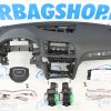 Airbag kit - Tableau de bord couture blanc toit airbags 4 branche Audi Q5 - 8R (2008-2016) – Image 2