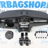 Airbag kit - Cruscotto nero con carbonio Mini Cooper F55 F56 F57 (2013-....) - immagine 2