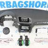 Airbag kit - Tableau de bord couture noir toit airbags rond airbag Audi Q5 - 8R (2008-2016) – Image 2