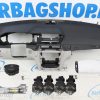 Airbag kit - Tableau de bord noir/blanc Mercedes C klasse W204 facelift (2011-2014) – Image 2