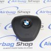 Airbag set - Dashboard bruin/grijs leder HUD wit stiksels BMW X5 F15 (2013-2018) - Afbeelding 6