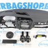 Airbag set - Dashboard HUD zwart GTI Volkswagen Tiguan (2016-heden) - Afbeelding 2