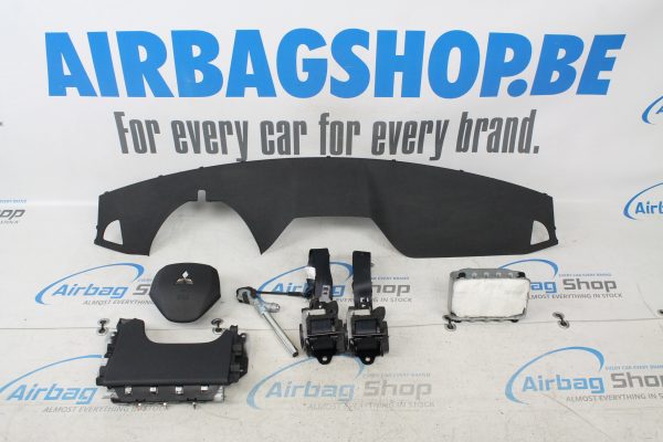 Airbag kit - Tableau de bord noir Mitsubishi ASX (2010-....)