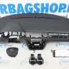 Airbag kit - Cruscotto nero con cornice decorativa Skoda Rapid (2015-....) - immagine 2