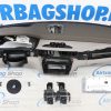 Airbag set - Dashboard M bruin/grijs leder HUD wit stiksels BMW X6 F16 (2014-2019) - Afbeelding 2