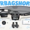 Airbag set - Dashboard M grijs/wit leder HUD wit stiksels BMW X6 F16 (2014-2019) - Afbeelding 2