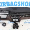 Airbag set - Dashboard M leer zwart/bruin HUD speaker BMW X6 F16 (2014-2019) - Afbeelding 2