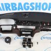 Airbag set - Dashboard M zwart/bruin HUD speaker BMW X6 F16 (2014-2019) - Afbeelding 2