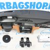 Airbag set - Dashboard M zwart/cognac HUD zwart stiksels BMW X5 F15 (2013-2018) - Afbeelding 2