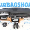 Airbag set - Dashboard leer cognac met stiksels speaker BMW X6 F16 (2014-2019) - Afbeelding 2