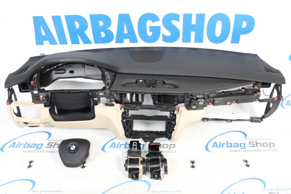 Airbag kit - Cruscotto nero/beige BMW X6 F16 (2014-2019)